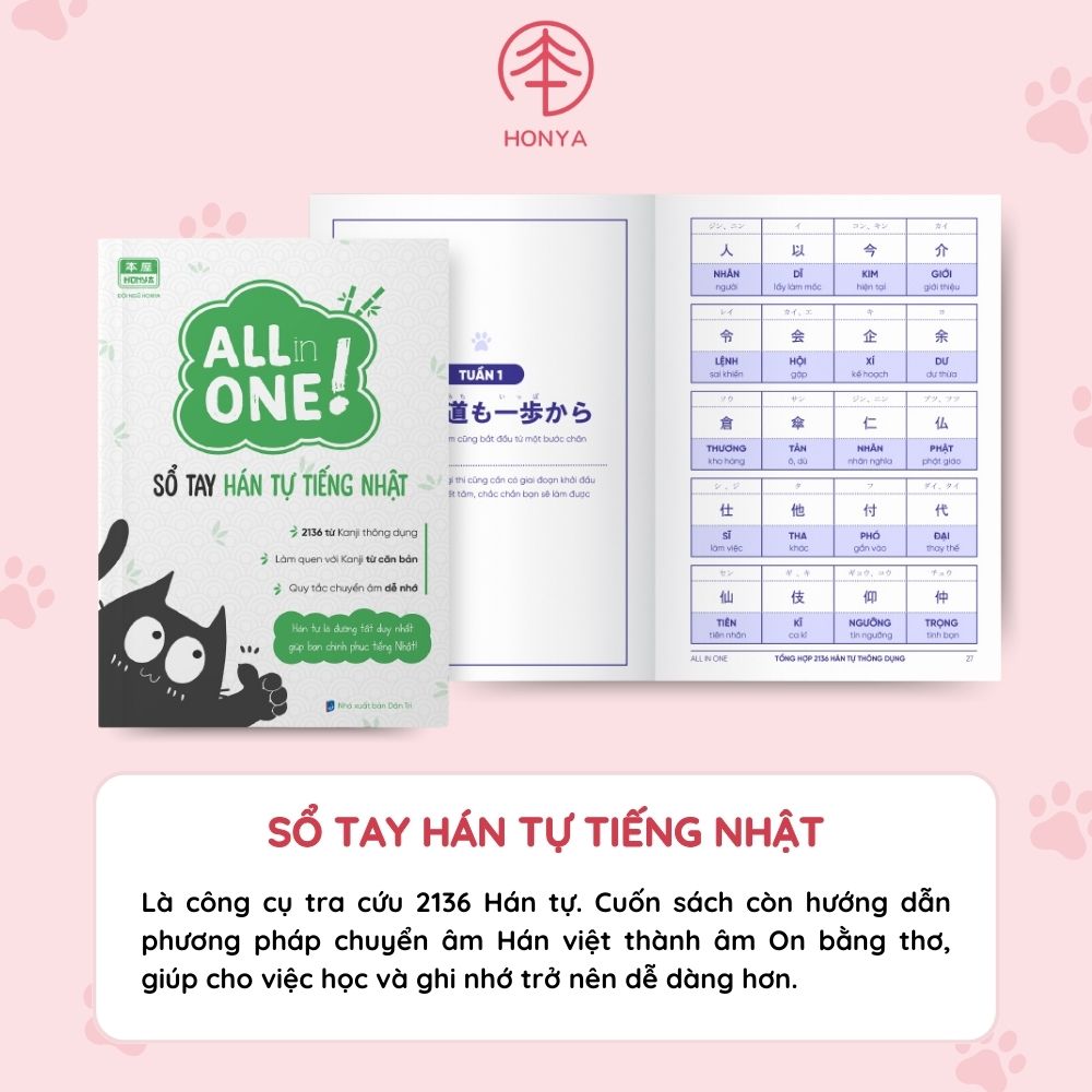 COMBO SỔ TAY TỪ VỰNG - CHUYÊN NGÀNH - HÁN TỰ (3600 Yên)