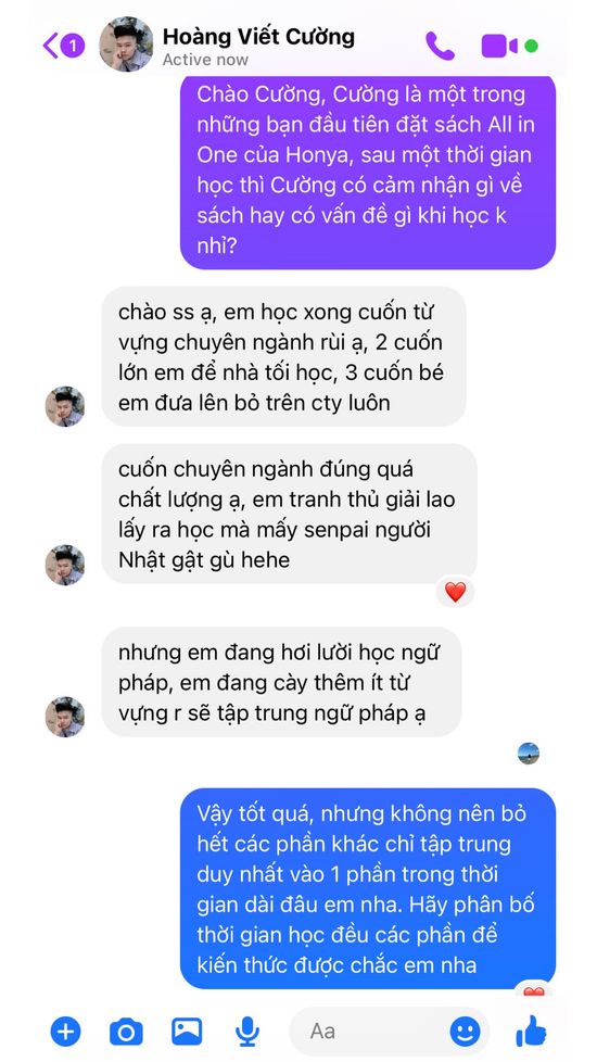 Cảm nhận 1