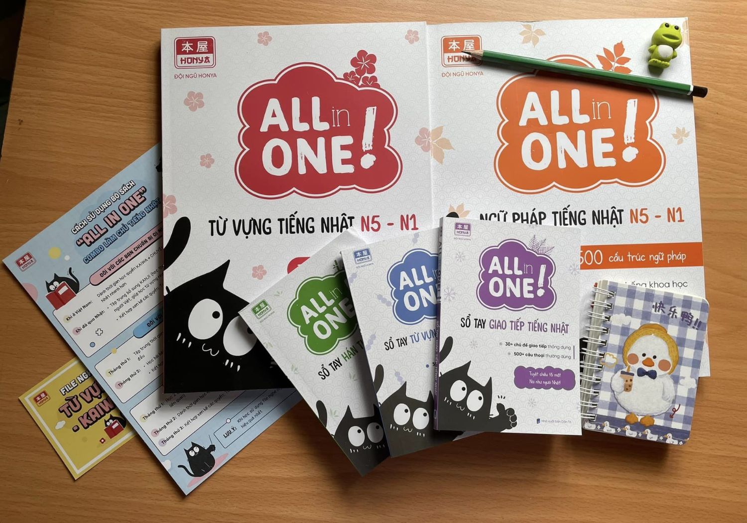 All in one - combo làm chủ tiếng Nhật, tự tin chinh phục JLPT